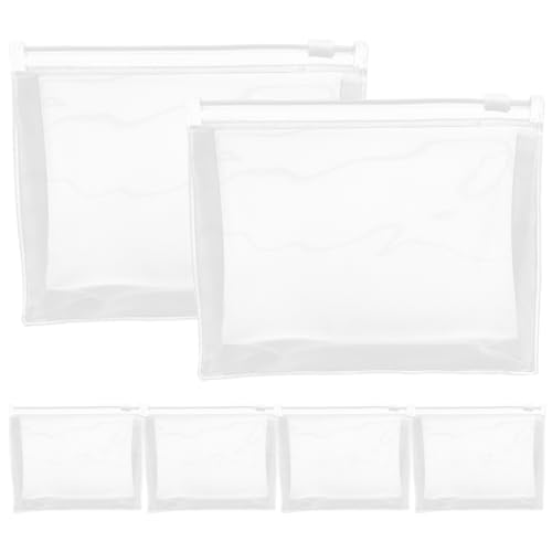 Ipetboom 6stücke Kosmetikbeutel Transparent Tragbare Reisetasche Praktischer Organizer Für Make-up Outdoor-zubehör wasserdichte Aufbewahrungsbox Für Kosmetika Kompakt Für Täglichen von Ipetboom