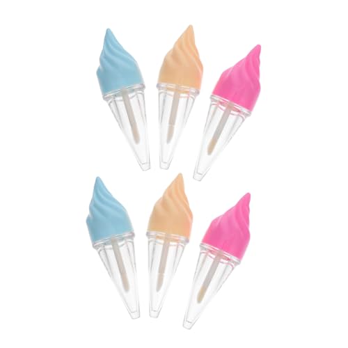 Ipetboom 6stücke Leere Lip Gloss Röhrchen Behälter Für Lippenpflege Wiederverwendbare Tuben Für Kosmetik Für Und Anfänger Farblich Zufällig Geliefert von Ipetboom