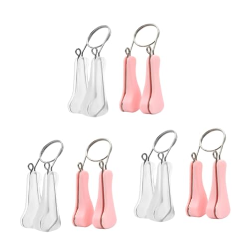 Ipetboom 6stücke Nasenformer Clip Nasenbrückenformer Für Effektive Nasenkorrektur Schmerzfreies Anheben Und Glätten Für Frauen Und Mädchen Weiß von Ipetboom