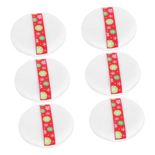 Ipetboom 6stücke Puder Foundation Puff Make-up Werkzeug Für Gleichmäßigen Puderauftrag Für Haut Waschbar Und Wiederverwendbar von Ipetboom