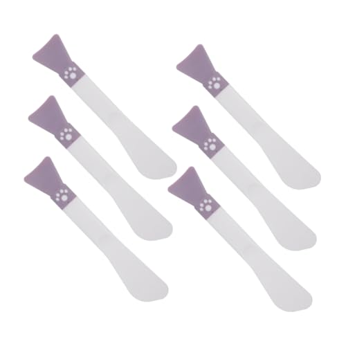 Ipetboom 6stücke Teiliges Silikon Gesichtsmaske Pinsel Doppelseitige Applikatoren Für Beauty Masken Wiederverwendbar Und Einfach Zu Reinigen Für Hauttypen von Ipetboom