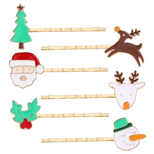 Ipetboom 6stücke Teiliges Weihnachtsbaum Haarnadeln Kreative Weihnachtsdeko Für Niedliche Haarspangen Für Festlichkeiten Cosplay Und Bühnenauftritte von Ipetboom