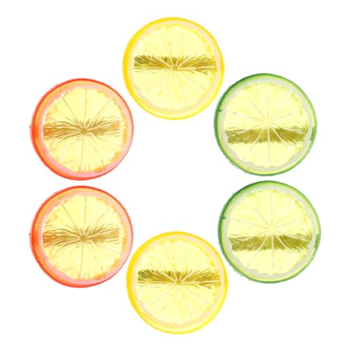 Ipetboom 6stücke Zitronen Haarspangen Mit Früchten Design Süße Haarschmuck Für Damen Kleine Haarspangen Für Partys Geburtstage Und Alltag von Ipetboom