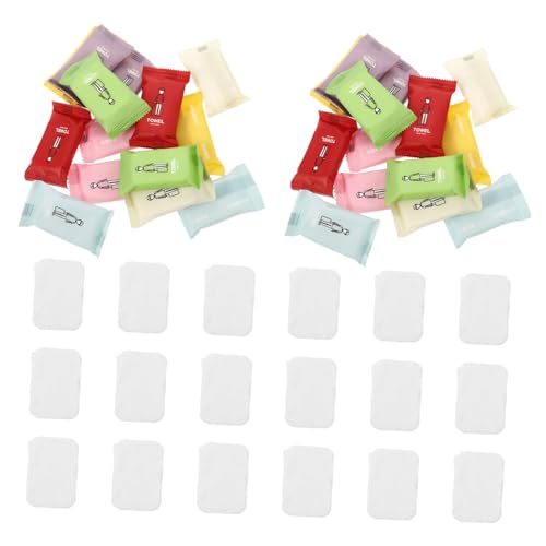 Ipetboom 70stücke Komprimierte Handtücher Für Camping Outdoor-aktivitäten Wiederverwendbar-gesichtstücher Tragbare Tücher Bunten Farben Für Unterwegs von Ipetboom