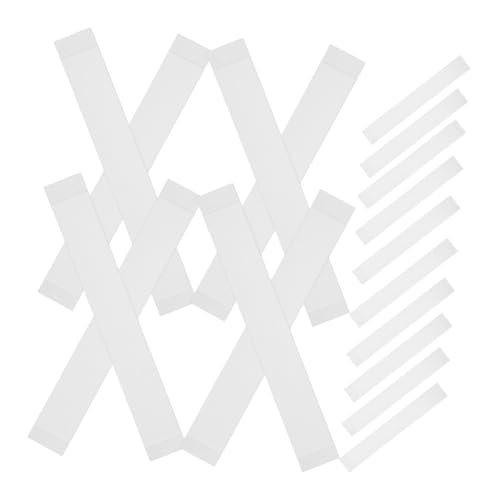 Ipetboom 72 Blatt Hautbänder klares Gewebe starkes Klebeband Pasteten Abdeckung wiederverwendbar Körper Damen Accessoires Kleidung doppelseitiges Klebeband Vlies Weiß von Ipetboom