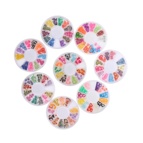 Ipetboom Obst Polymer Clay Silce 12er Pack Patch für Nageldekor von Ipetboom