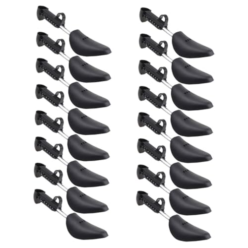 Ipetboom 8 Paare Verstellbare Schuhspanner aus Langlebigem Kunststoff Leichte Schuhformer für Herren Sneakers und Stiefel Verhindern Falten Erhalten Form Tragbare Schuhbäume für Reise und von Ipetboom