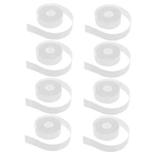 Ipetboom 8 Rollen Selbstklebende Unsichtbare Kragen Schutzpads aus Vliesstoff Schweißabsorbierende Zuschneidbare Hemdkragen Schweißliner für Männer und Frauen Vielseitig für Hemdkragen von Ipetboom