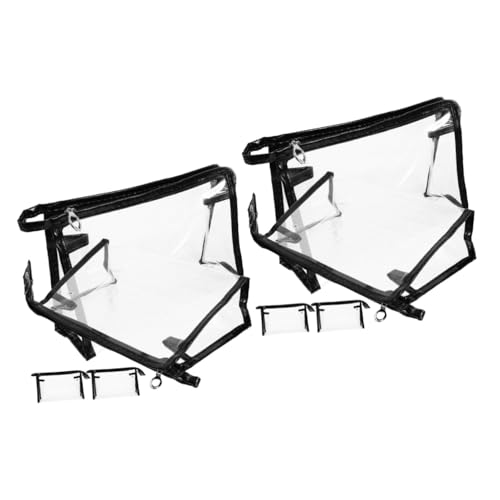 8 STK Transparentes Toolkit Kleine Schminktasche Reisetasche Kartentasche Tasche Für Kulturbeutel Kleine Kulturbeutel Für Damen Reisen Popularität PVC Reißverschlusstasche von Ipetboom