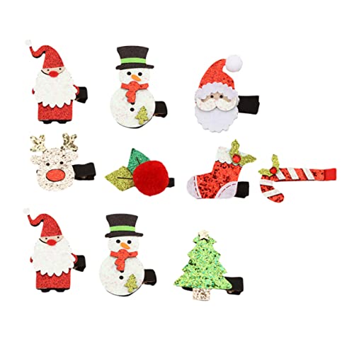 Ipetboom 8sätze Teiliges Süße Weihnachts-haarspangen Haarklammern Mit Und Für Festliche Anlässe Für Damen von Ipetboom