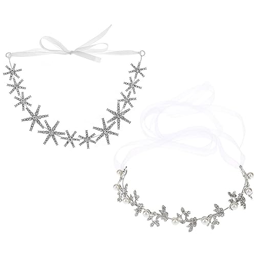 Ipetboom 8 Stk Braut Strass Stirnband Braut- Braut Stirnband Braut Hochzeit Kopfschmuck Diamant-dekor Stirnband Für Damen Haarschmuck Für Frauen Haarband Legierung Das Foto Mädchen Fräulein von Ipetboom