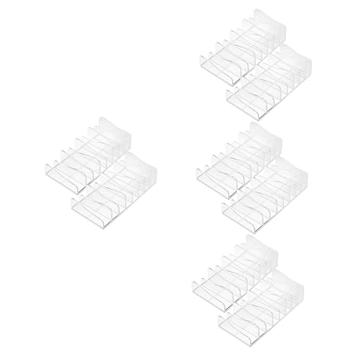 Ipetboom 8 Stk Lidschatten-Tablett-Aufbewahrungsregal Kunststoff-Lidschatten-Organizer Schminkschubladen-Organizer Schubladen aus Kunststoff Kosmetik-Organizer Paletten-Make-up-Organizer von Ipetboom