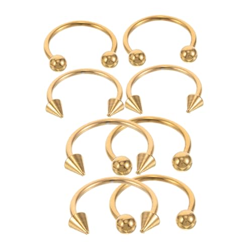 Ipetboom 8 Stück Teiliges Edelstahl C Förmige Nasenringe mit Kugelspitzen Septum Horseshoe Hoop Piercing Schmuck für Frauen und Männer Vielseitig Tragbare Ohr und Lippenringe Ipetboom 8 Stück Teiliges Edelstahl C Förmige Nasenringe mit Kugelspitzen Septum Horseshoe Hoop Piercing Schmuck für Frauen und Männer Vielseitig Tragbare Ohr und Lippenringe von Ipetboom
