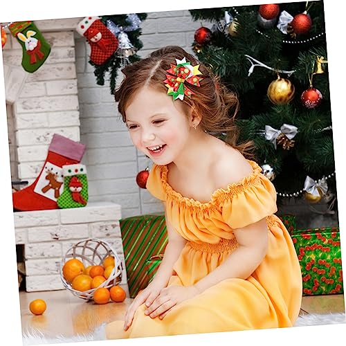 Ipetboom 8 Stück Teiliges Weihnachts Haarspangen mit Schleifenknoten Langlebige Haarklammern für Damen und Festliche Haarschleifen Sichere und Stilvolle Haaraccessoires für Alltag und von Ipetboom