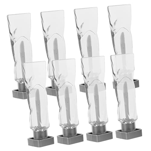 Ipetboom 8 Stücke Flaschen Lip Gloss Rohre Zahnpasta Form Nachfüllbar Lippenstift Container 4ml von Ipetboom