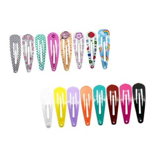 Ipetboom 80stücke Teiliges Wasserfall-haarclips Im Tropfen-design Bunte Druckmuster Für Mädchen Vielseitige Haaraccessoires Für Jeden Anlass Für Geburtstage Und Weihnachten von Ipetboom