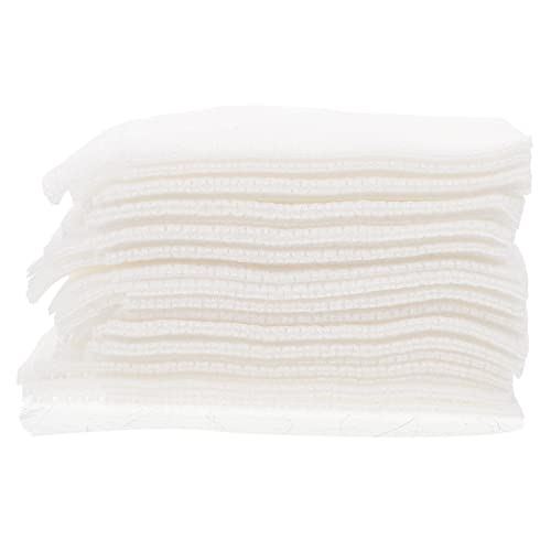 Ipetboom 8St Wattepad make up pads abschminkpads make up remover pads reinigungstuch putztuch Entferner Entfernung Gel Puff Make-up-Gesichtsreinigungspads kosmetische Accessoires Vlies Weiß von Ipetboom