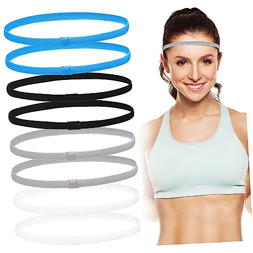 Ipetboom 8stücke Elastische Stirnbänder Für Damen Sport Rutschfeste Dünne Workout Stirnbänder Haar Bands Yoga Für Sportliche Damen Ipetboom 8stücke Elastische Stirnbänder Für Damen Sport Rutschfeste Dünne Workout Stirnbänder Haar Bands Yoga Für Sportliche Damen von Ipetboom