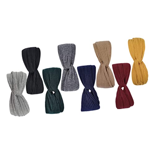 Ipetboom 8stücke Gedrehtes Turban-haarband Stretch Stirnband Schweißfestes Yoga Stirnband Dehnbares Damen Sport Atmungsaktives Lauf Turban Haarband Ipetboom 8stücke Gedrehtes Turban-haarband Stretch Stirnband Schweißfestes Yoga Stirnband Dehnbares Damen Sport Atmungsaktives Lauf Turban Haarband von Ipetboom