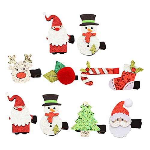 Ipetboom 8sätze Teiliges Weihnachts-haarspangen Für Mädchen Und Frauen Kreative Christbaumschmuck-haarnadeln Im Design Von Rentier Schneemann Und Weihnachtsmann Perfektes Haarschmuck Ipetboom 8sätze Teiliges Weihnachts-haarspangen Für Mädchen Und Frauen Kreative Christbaumschmuck-haarnadeln Im Design Von Rentier Schneemann Und Weihnachtsmann Perfektes Haarschmuck von Ipetboom