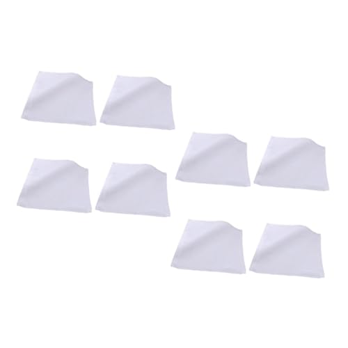 Ipetboom Badetuch Jet Cotton Gesichtswaschlappen Weiche Quadratische Badezimmertücher 30x30cm Reinweiß von Ipetboom