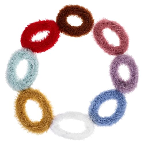 Ipetboom Haare Pferdeschwanz 8st Plüsch Haargummi Haargummis Kinderhaare Haarschmuck Für Kinder Halter Für Babypferdeschwänze Kleine Haarbänder Kleines Stirnband Mädchen Kleinkind von Ipetboom