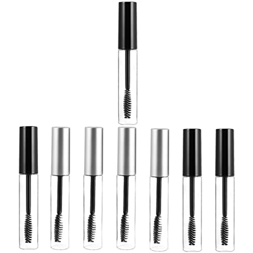 Ipetboom Mascara-flasche Leer Nachfüllbar 10 Ml Rund Für Reisen Kosmetikbehälter Deckel von Ipetboom