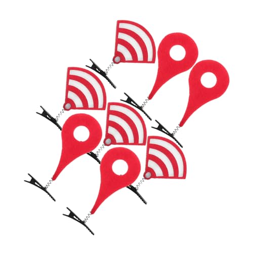 Ipetboom 8stücke Haarspangen Für Kleine Mädchen Haarschmuck Partybedarf Styling-accessoires Haarspangen Für Bastelbedarf Haarspange Für Kleine Mädchen Party-haarnadel von Ipetboom