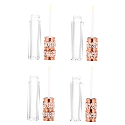 Ipetboom 8stücke Teiliges Röhren Leere Lip Balm Fläschchen Für Lippenpflege Tragbare Und Auslaufsichere Behälter Für Make-up-taschen von Ipetboom