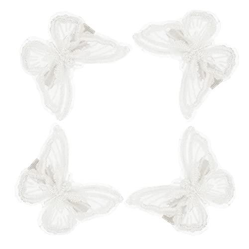 Ipetboom 9paare Stickerei Schmetterling Haarspangen Doppellagige Haarclips Mit Schleifen Für Mädchen Süße Haarschmuck-accessoires Ipetboom 9paare Stickerei Schmetterling Haarspangen Doppellagige Haarclips Mit Schleifen Für Mädchen Süße Haarschmuck-accessoires von Ipetboom