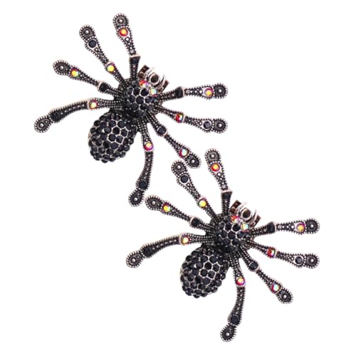 Ipetboom Abnehmbare Spinnen Schuhclips aus Vintage Schuhschmuck Damen Schuhclip Zubehör für Pumps und High Heels zur Party und Festlichen Anlässen von Ipetboom