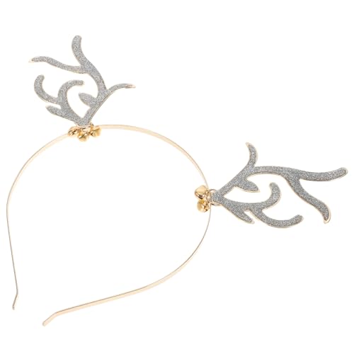 Ipetboom Haarschmuck weihnachtsgeweih kopfschmuck weihnachtsgeweih stirnband weihnachtsdeko haar zubehör Haargummi Haarband Haarpflegezubehör Kopfschmuck für Mädchen Kristall schmücken von Ipetboom