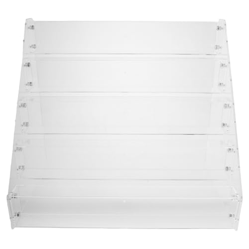 Ipetboom Acryl-Nagellackhalter, Sonnenbrillen-Organizer, Präsentationsständer, 5-stufiger Halter für ätherische Öle, Lippenstift-Organizer zur Make-up-Präsentation in Salons oder zu Hause von Ipetboom