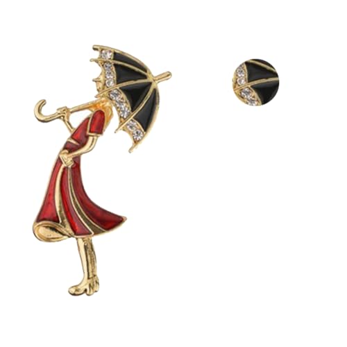 Ipetboom Alloy Brosche Regenschirm Form mit Funkelndem Witzige Brustnadel für Frauen für Partys Cosplay Abschlussfeiern Alltägliches Hochwertiges Material Langlebig Farbbrillant Ipetboom Alloy Brosche Regenschirm Form mit Funkelndem Witzige Brustnadel für Frauen für Partys Cosplay Abschlussfeiern Alltägliches Hochwertiges Material Langlebig Farbbrillant von Ipetboom