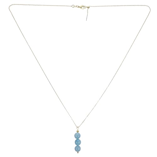 Ipetboom Anhänger Halskette für Damen Ästhetische Perlenkette Kristallmaterial Leicht Sicher zu Feiertagen oder Besonderen Anlässen DIY Schmuck für Frauen von Ipetboom