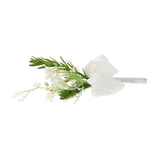 Ipetboom Ansteckblume Für Anzug Hochzeit Bräutigam Brosche Herren Accessoire Aus Pe Und Stoff Für Formelle Anlässe von Ipetboom