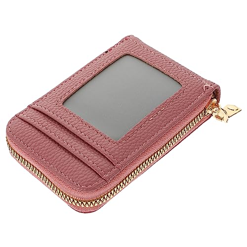 Ipetboom Kartenhalter Aus Aluminiumlegierung Und Pu Kreditkartenhalter Mit Reißverschluss Kartenetui Für Reise Und Alltag Kompakt Und Langlebig von Ipetboom