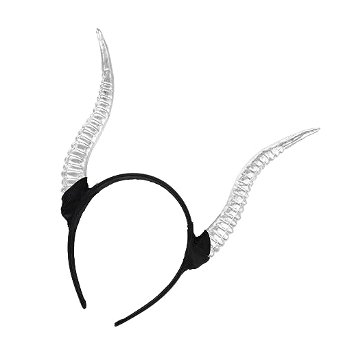 Ipetboom Antilopenhörner Haarreif Halloween Kopfschmuck Einheitsgröße Party Kostüm Zubehör für Damen und Herren von Ipetboom