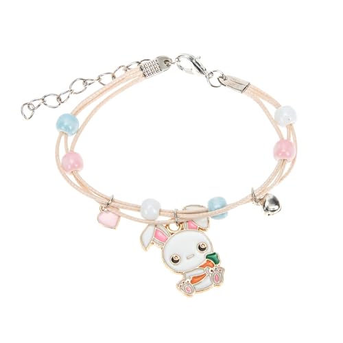 Ipetboom Armband mit Niedlichem Hasen Charm Langlebig Leicht für an Töchter Freundinnen Teenager Schulanfang Besondere Anlässe von Ipetboom