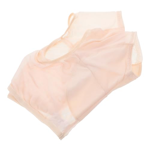 Ipetboom Atmungsaktive Damen Achselpads Für Schweiß Transparente Netzunterwäsche Schweißabsorbierende Weste Für Sport Yoga Alltag Hautfarbe Komfortabel Und Sicher Zu Tragen von Ipetboom