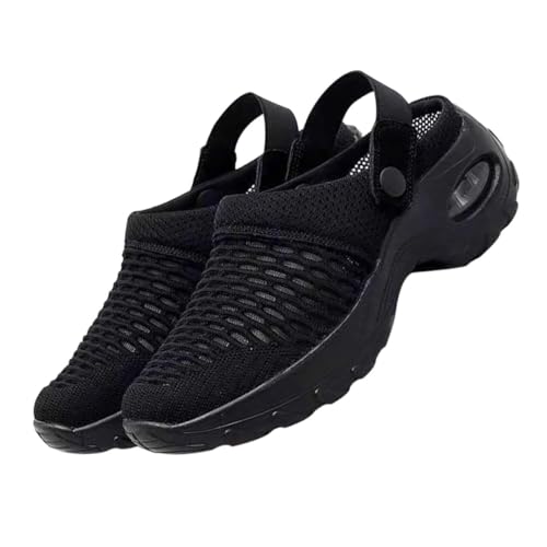Ipetboom Atmungsaktive Mesh Slipper Damen Herren Leichte Rutschfeste Hausschuhe Offen Sommerschuhe mit Weicher Sohle Schweißabsorbierend Angenehm für Alltag und Freizeit von Ipetboom