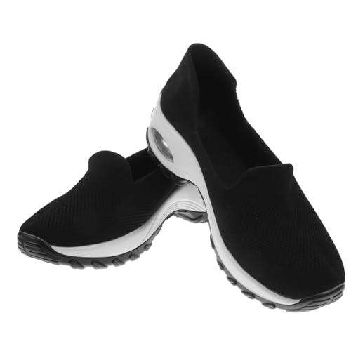 Ipetboom Atmungsaktive rutschfeste Damenschuhe mit Luftpolster Jahreszeiten Leichter Strapazierfähiger Freizeit Schuh für Reisen und Alltag für Frühling Winter von Ipetboom