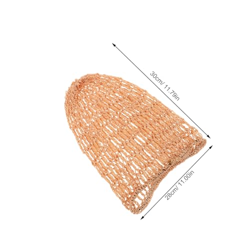 Ipetboom Atmungsaktives Mesh Haarnetz für Damen Elastische Häkel Strick Haube Pflegende Schlafhaube gegen Haarbruch Langlebig und Formstabil für Gefärbtes und Gelocktes Haar von Ipetboom