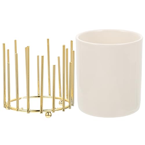 Ipetboom Desktop Organizer Für Stifte Und Make-up-pinsel Eleganter Für Büro Und Schminktisch Praktischer Aufbewahrungstube Für Ordnung Und Dekoration von Ipetboom