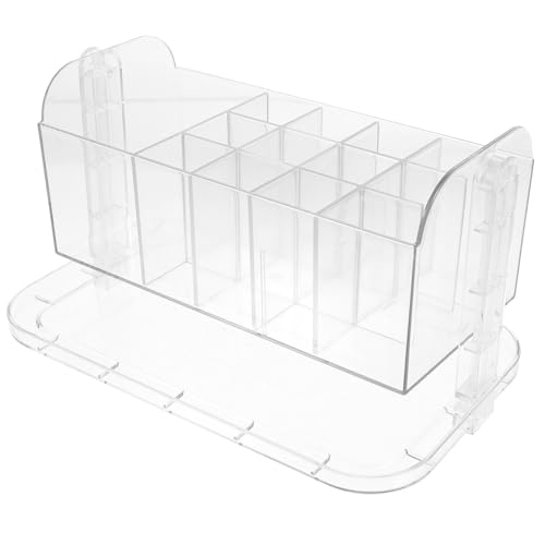 Ipetboom Makeup Organizer Für Badezimmer Und Schreibtisch Transparente Aufbewahrungsbox Für Kosmetik Und Besteck Multifunktionale Kompakte Aufbewahrungslösung Für Schlafzimmer Und von Ipetboom