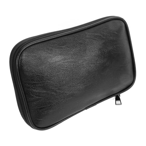 Ipetboom Portable Makeup Bag Für Pu Kosmetiktasche Mit Zipper Praktischer Reise Organizer Für Toilettenartikel Und Make-up Wasserabweisend Und Leicht Für Unterwegs von Ipetboom