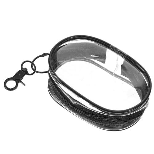 Ipetboom Mini-geldbörse Mit Schlüsselanhänger Kleine Durchsichtige Tasche Für Damen Mit Reißverschluss Und Tasche Tragbare Schlüsselbundtasche Für Reisen Und Sport von Ipetboom