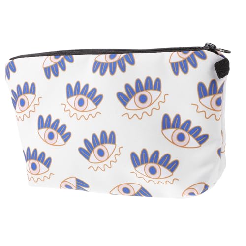 Ipetboom Evil Eye Kosmetiktasche Wasserdichter Reise-Make-up-Beutel Für Frauen Kleine Reißverschluss-Organizer-Tasche Für Kosmetik Münzen Und Mehr Für Unterwegs von Ipetboom