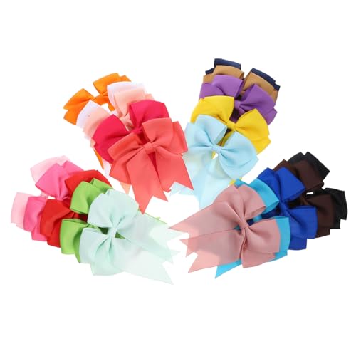 Ipetboom 20stücke Pack Bunte Bowknot Haargummis Für Mädchen Elastische Haarbänder Für Partys Und Alltagsoutfits Zufällige Farben von Ipetboom