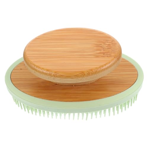 Ipetboom Bade Bürste Massage Bürste Peeling-waschlappen Körperwäscher Handtuch Peeling-handschuhe Für Den Körper Tücher Deckel Geschirrspülen Bodenreiniger Waschen Planke Green Holz von Ipetboom